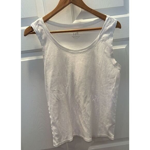 J Jill Tank Top Womens L Soft Pima Cotton Stretchy Sleeveless Shirt - Lot of 2 - Picture 7 of 10